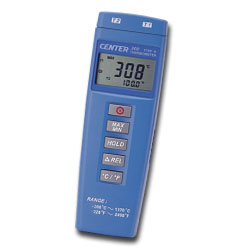 CENTER-308温度表（双通道）